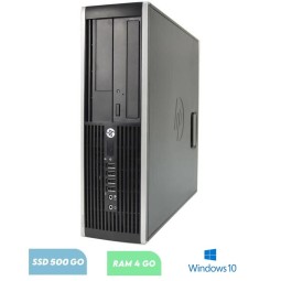 HP EliteDesk 8200 SFF - WINDOWS 10 - Intel Core i5 - RAM 4 Go - SSD 250 Go - N°020213