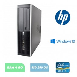 HP 8100 ELITE - WINDOWS 10 - Intel Core i5 - SSD 250 Go - RAM 4 Go - N°072007