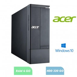 ACER ASPIRE X1430 - WINDOWS 10 - AMD E300 - RAM 4 Go - N°072005
