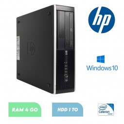 HP 6200 PRO SMALL - WINDOWS 10 - Intel Celeron - HDD 1 To - RAM 4 Go - N°072011